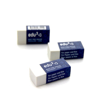 edu3 Medium Dust-free Eraser, per pc