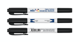 edu3 Twin Tipped Drawing Marker Black (Permanent Ink)
